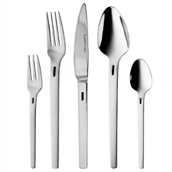 BergHOFF Essentials 72Pc 18/10 Stainless Steel Flatware Set, Service for 12, Line