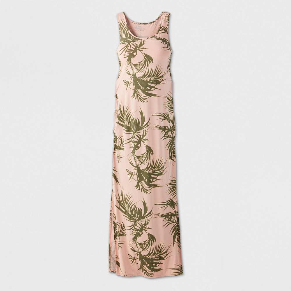 Maternity Printed Sleeveless Essential Knit Dress - Isabel Maternity by Ingrid & Isabel Pink L was $27.99 now $10.0 (64.0% off)