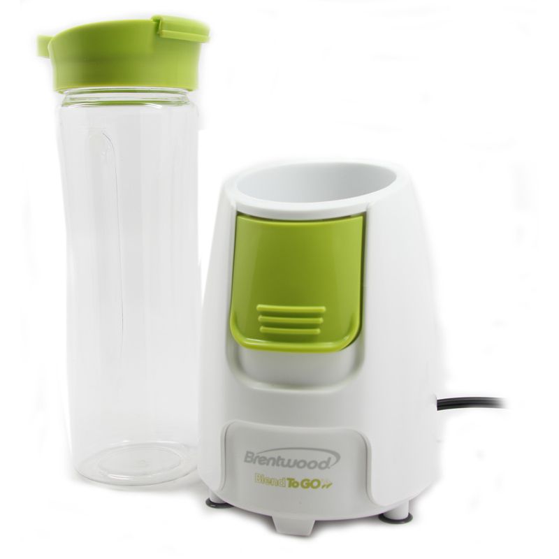Brentwood Blend-To-Go Personal Blender in Green and White, 1 of 8