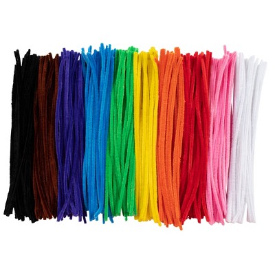 12 Packs: 100 ct. (1,200 total) 6mm Glitter Chenille Pipe Cleaners