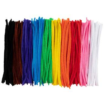 Rainbow Colours Bumpy Pipe Cleaners (Pack of 105) Craft Supplies