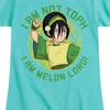 Girls' - Avatar: The Last Airbender - Toph Melon Lord Fitted Short Sleeve Graphic T-Shirt - 2 of 4