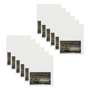 Centurion Deluxe Professional Oil Primed Linen Canvas Panels - MultiPacks of Linen Canvases for Painting, Artwork and More - 1 of 4