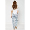 Women's High Waist Raw Hem Wide Leg Jeans - Judy Blue - 2 of 4