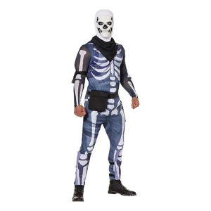 Men's Fortnite Skull Trooper Costume - 1 of 2