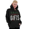 Christmas Tis The Season Presents Hoodie Sweatshirt Women Men Brisco Brands - 3 of 4