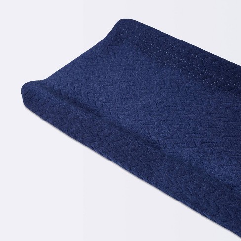 Navy blue outlet changing pad cover