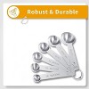 Attop Stainless Steel Measuring Cups & Spoons Set, Cups and Spoons,Kitchen Gadgets for Cooking & Baking (10) - 4 of 4