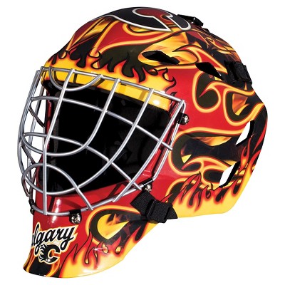 Download Franklin Sports Nhl Team Licensed Gfm 1500 Goalie Face Mask Calgary Flames Target PSD Mockup Templates