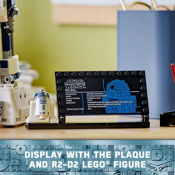 LEGO Star Wars R2-D2 Droide de Juguete Construible para Exhibir y Jugar 75379 5
