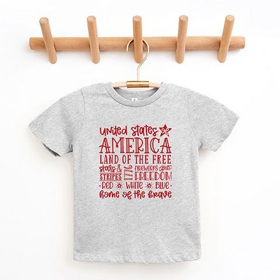 The Juniper Shop 4th Of July Subway Toddler Short Sleeve Tee
