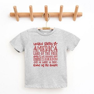The Juniper Shop 4th Of July Subway Toddler Short Sleeve Tee - 1 of 2