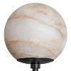 Modern 25'' Dimmable Alabaster Wall Sconce with Bulb - 3 of 4