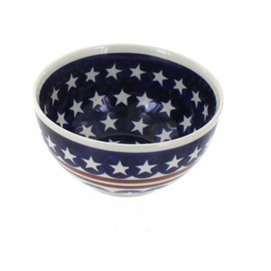 Blue Rose Polish Pottery 971 Zaklady Dessert Bowl - 1 of 1