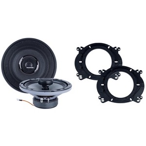 Memphis Audio MS62V 6.5" Convertible Speaker Set with OEMBKT60 Vehicle Specific 6 1/2"" Speaker Adaptors - 1 of 4