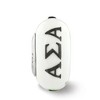 Black Bow Jewelry Sterling Silver Alpha Sigma Alpha Greek Life Bracelet Bead Charm - 4 of 4