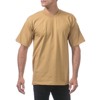 3 Pack Pro Club Men's Heavyweight Short Sleeve Crew Neck T-Shirts - image 3 of 4