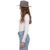 Tahari Women's Lightweight Packable Panama Hat with Faux Suede Band - Panama Hat for Women - 4 of 4