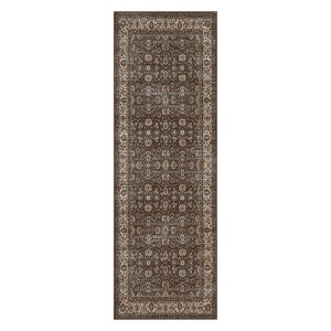 Floral Rug Washable Area Rugs, Non Slip Vintage Boho Stain Resistant Low Pile Carpets for Living Room Dining Room Bedroom Office Hallways Entryway - 1 of 4