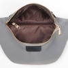 Zodaca Gray Plus Size Fanny Pack for Women and Men, Fashion Crossbody Bag with Adjustable Belt Strap, Fits 42-54 In Waist - 4 of 4