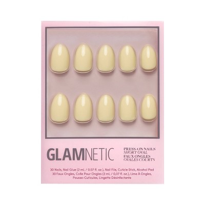 Glamnetic Pastel Yellow Press-On Nails - 30ct - Ulta Beauty