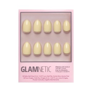 Glamnetic Pastel Yellow Press-On Nails - 30ct - Ulta Beauty - 1 of 4