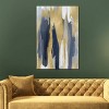 Converge Blue and Gold III by Jackie Hanson Unframed Wall Canvas - iCanvas - 3 of 3