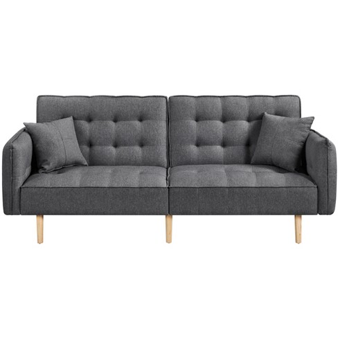 Convertible Sofa Bed Gray - Room Essentials™ : Target