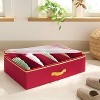 4 Compartment Soft Sided Storage Collectibles - Brightroom™ - 2 of 3