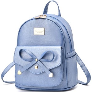 1965 Mini Backpack Fahsion Vegan Leather Small Backpack Purse Cute Bowknot Amazon.com: I IHAYNER Girls Mini Backpack Cute Bowknot  main image 3