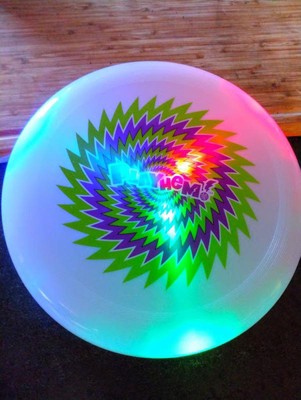 Light up sale frisbee target