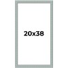 PosterPalooza | Refined Blue Picture Frame - UV Acrylic, Foam Board Backing, Hanging Hardware - 2 of 4