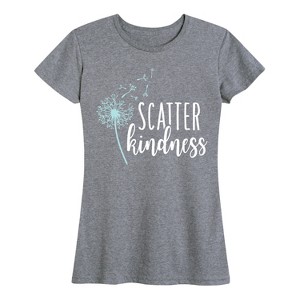 Women's - Instant Message - Scatter Kindness Short Sleeve Graphic T-Shirt - 1 of 4
