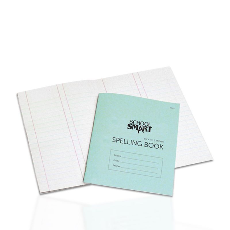School Smart Spelling Blank Book, 5-1/2 x 8-1/2 Inches, 24 Pages, Pack of 48, 3 of 4