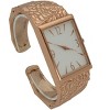 OLIVIA PRATT TEXTURED METALLIC BANGLE WATCH - 2 of 4