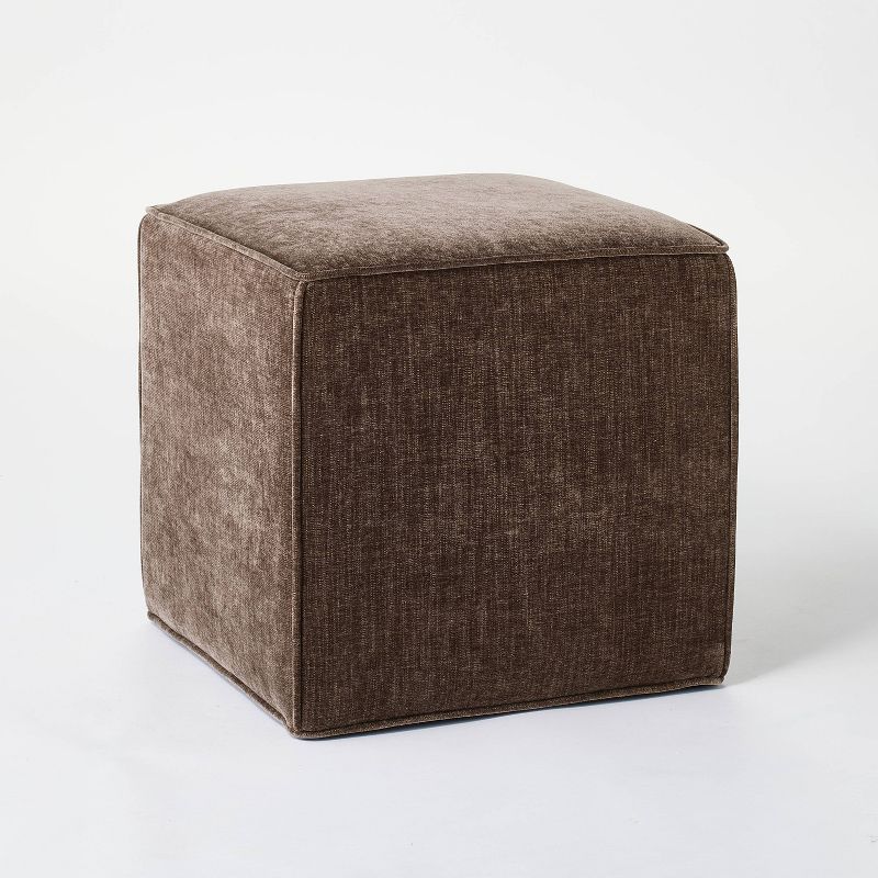 Lynwood Square Upholstered Cube Ottoman - Threshold™ designed with Studio McGee, 1 of 14