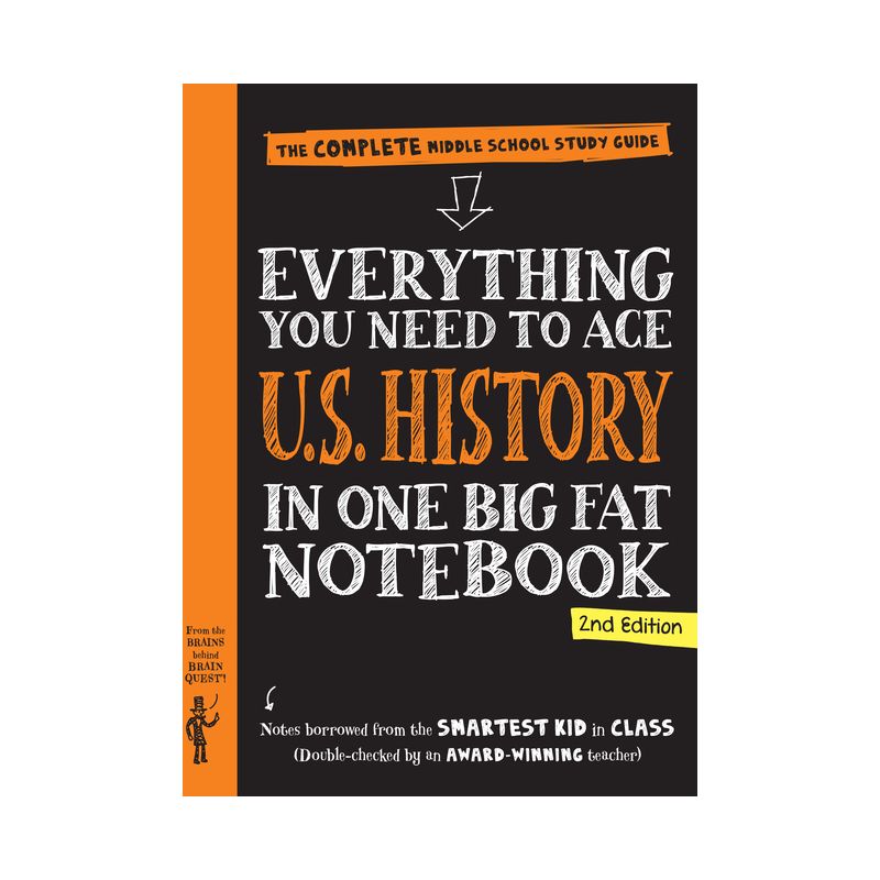 Everything You Need to Ace U.S. History in One Big Fat Notebook, 2nd Edition - (Big Fat Notebooks) by  Workman Publishing (Paperback), 1 of 2