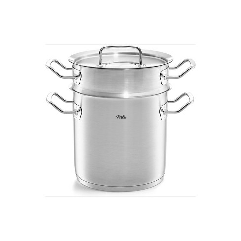 Imusa 32qt Aluminum Tamale/seafood Steamer With Ruby Red Handles & Glass  Lid : Target