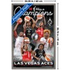 Trends International WNBA Las Vegas Aces - 2025 WNBA Finals Champions Framed Wall Poster Prints Barnwood Framed Version 22.375" x 34" - 3 of 4