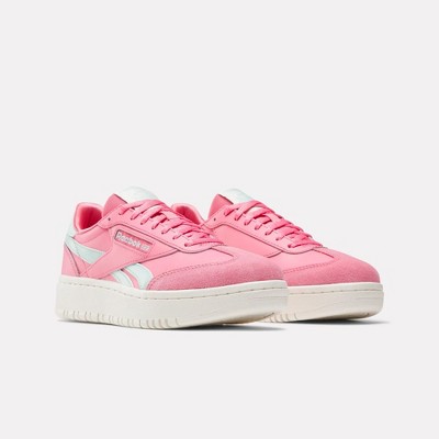 Обувь Reebok Campio XT Double Shoes (Big Kids) Size 7 Passion Pink/Glitch Aqua/Chalk — фото 4