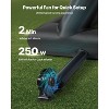 VEVOR 20FT Inflatable Movie Screen, Inflatable Projector Screen with Portable Storage Bag, 16:9 Easy Set Up Movie Projection, Black - 4 of 4