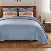 Greenland Home Fashions Cheyenne 2-Piece Twin/XL Quilt Set, 68x88 Inch - 4 of 4