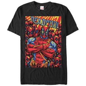 Men's Marvel Deadpool Multiplied T-Shirt - 1 of 4