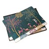 Pimpernel Sara Miller Woodland Tales Placemats, Set of 4 - Festive Animal Scene Placemats for Holiday Dining - Decorative Cork-Backed Table Mats - 4 of 4