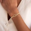Gold Bracelets for Women 14K Gold Plated Beaded Bracelets Gold Stretch Bead Bracelet Handmade Ball Charm Bracelet - 4 of 4