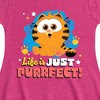 Girls' - Garfield - Life Is Just Purrfect Fit & Flair Cap Sleeve Dress - 2 of 2