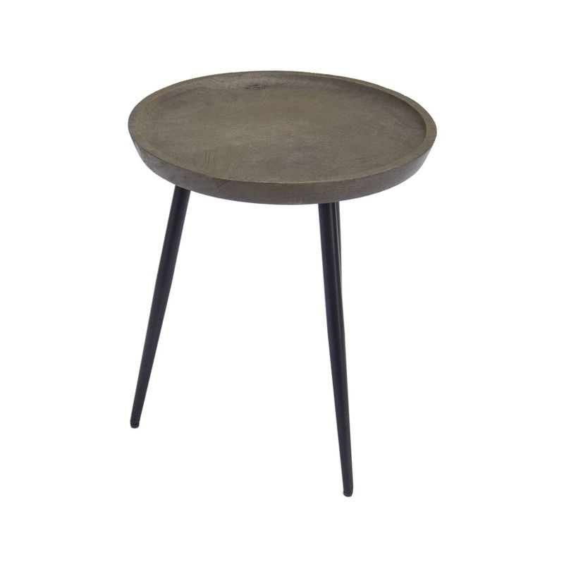 Belamy Eclectic Round Accent Table Gray - Treasure Trove Accents, 6 of 12