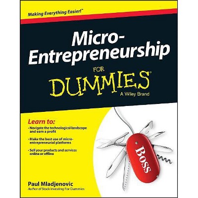 Micro-Entrepreneurship for Dummies - by  Paul Mladjenovic (Paperback)