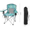 Kumasinova Foldable Camping Chairs with Cup Holder,Portable Chair with Side Pocket,Heavy Duty Beach Chairs for Adults,Outdoor Chairs for Camping&Lawn - 3 of 3