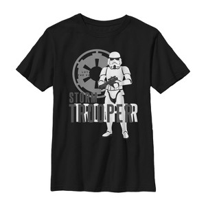 Boy's Star Wars Galaxy of Adventures Stormtrooper Shadow T-Shirt - 1 of 4